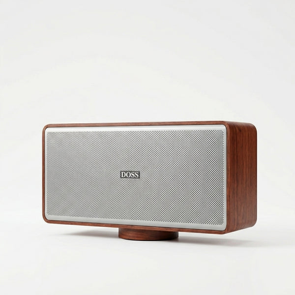 Portable Wooden Design Speaker with Wireless Bluetooth