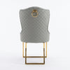 Diamond Tufted Luxe Dining Chair