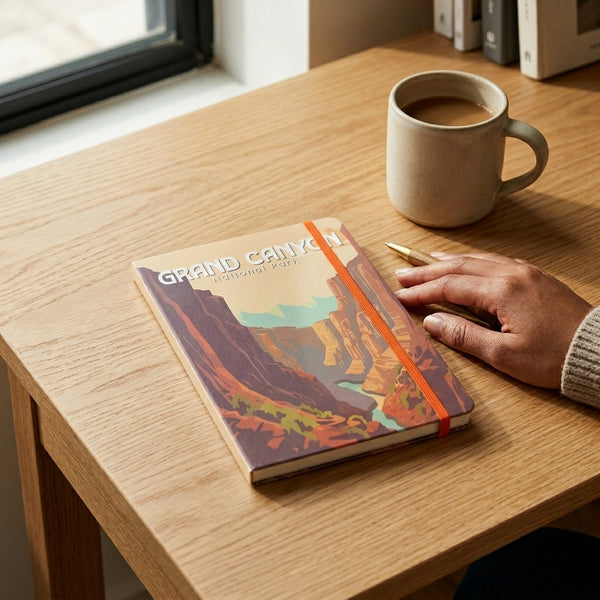 Grand Canyon Hardcover Travel Journal Notebook
