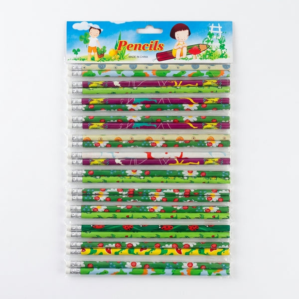 HB Wooden Pencils - 24PCS Bulk Pack