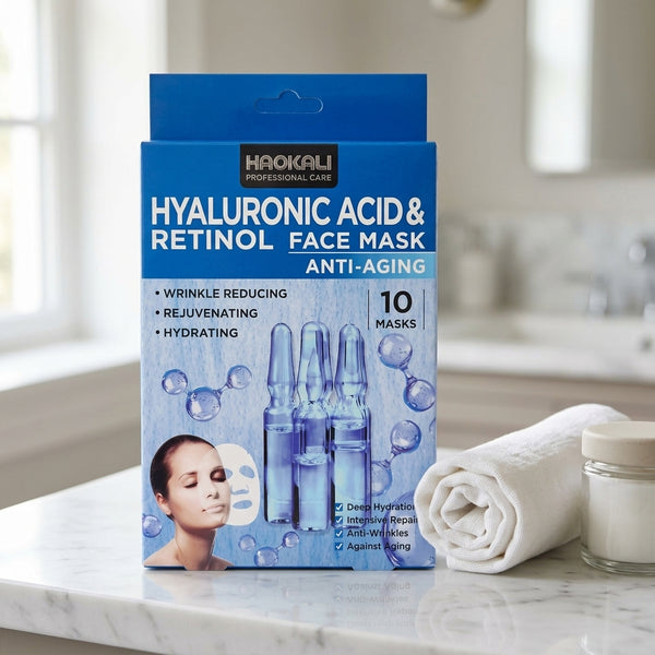 Hyaluronic Acid & Retinol Face Mask