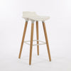 Europe Style Beech Solid Wood Leg Stool