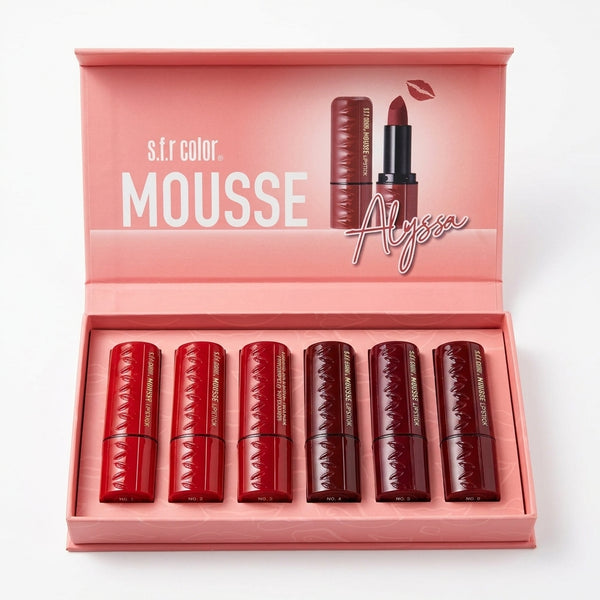 Cosmetic 6 Color Matte Lipstick Gift Box Set