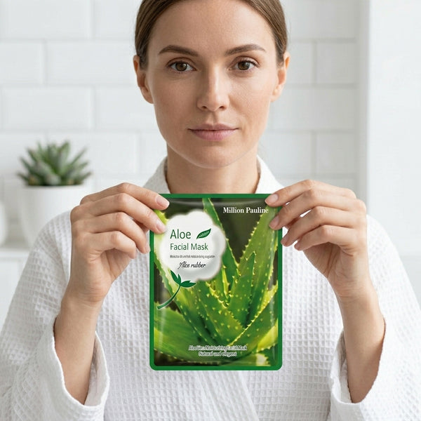 Million Pauline Aloe Face Mask Sheet