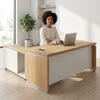 1.9m Modern Wooden Executive Office Desk