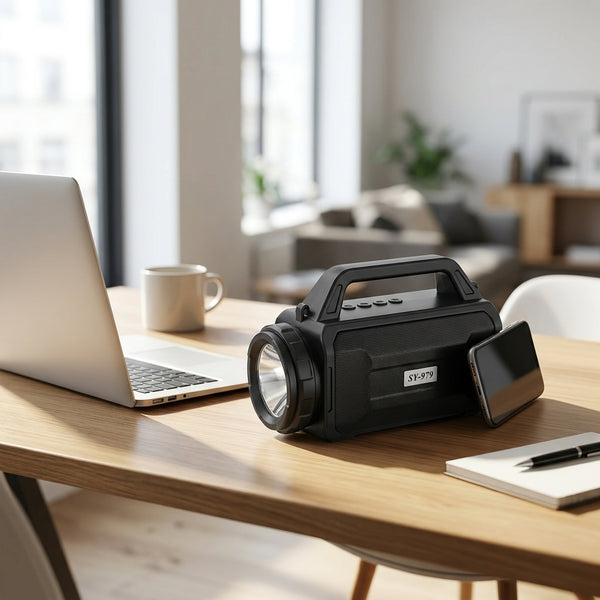 Solar Emergency Radio and Outdoor Flashlight