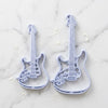 2pc Guitar Fondant Cutter
