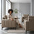 Modern 3-Piece Upholstered Lounge Suite