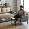 Modern 3 Piece Lounge Suite with Sofa and Armchairs
