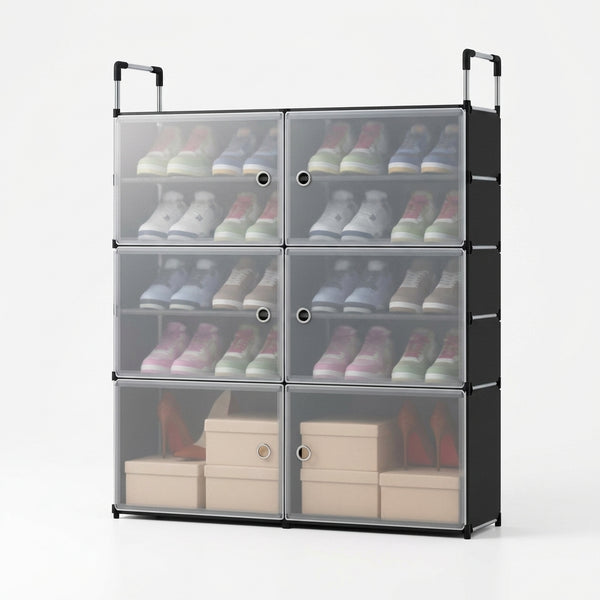 Multi-Layer Dustproof Shoe Cabinet