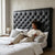 Button-Tufted Upholstered Headboard for Bedrooms