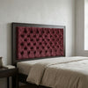 Tufted Upholstered Headboard with Wooden Frame