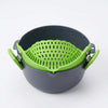 Collapsible Silicone Food Strainer Kitchen Colander