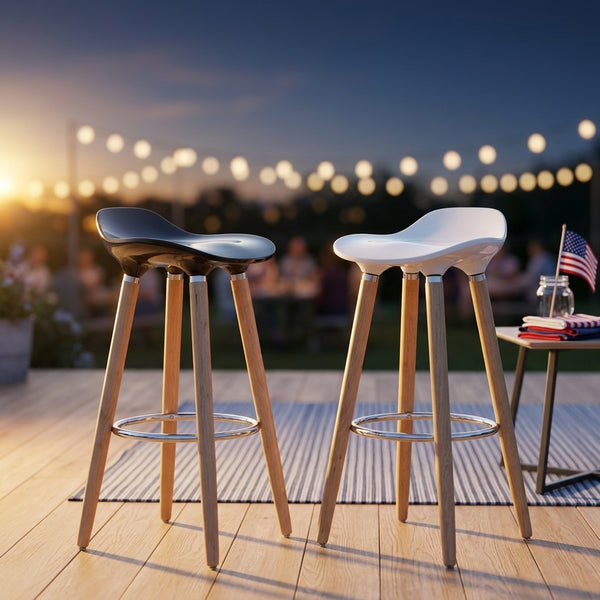 Plastic Kitchen Counter Height Elegant Bar Stool