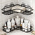 Toilet Corner Shelf Toiletry Rack