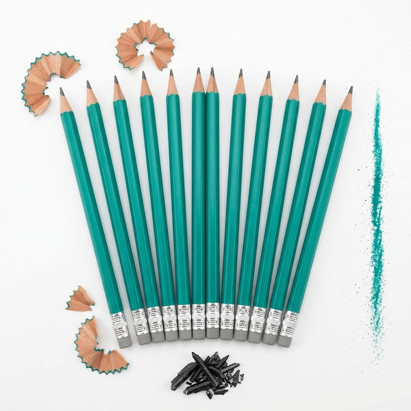 7.5-Inch Hexagonal Shape Plastic HB Pencils