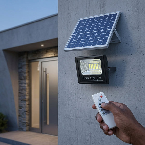 10W Solar LED Flood Light