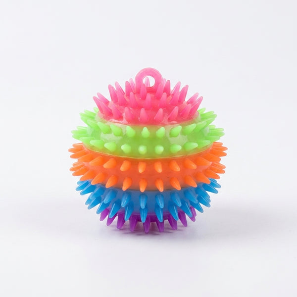 Glowing Spiky Light Up Ball Toy 7.5cm
