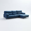 Nebula L-Shaped Leather Sofa with Premium Comfort and Style