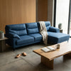Nebula L-Shaped Leather Sofa with Premium Comfort and Style
