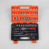 53 Pieces Portable Socket Wrench Set