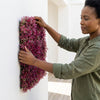 Plastic Artificial Plant Wall Panel