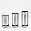 3 Piece Silver Display Stands for Home Living