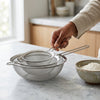 3-Piece Stainless Steel Fine Mesh Strainer Set