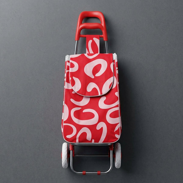 Foldable Grocery Shopping Trolley