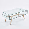 Tempered Glass Coffee Table for Home Living