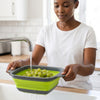 Collapsible Silicone Colander with Handles