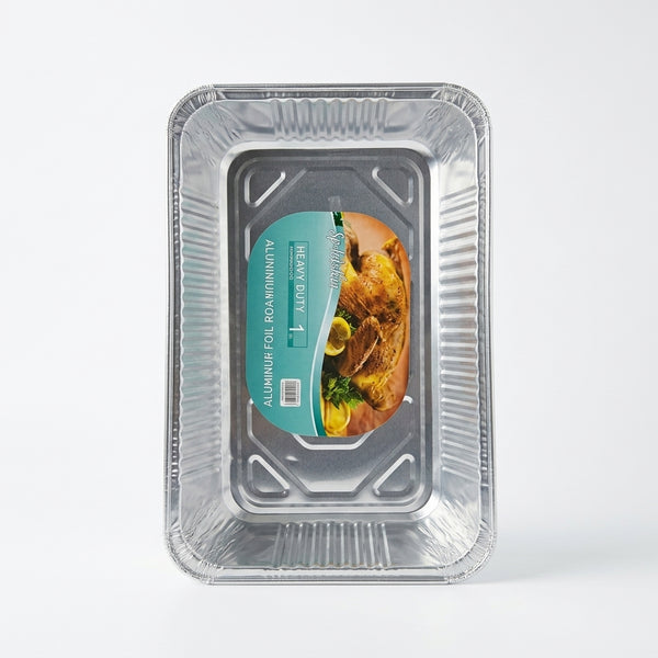 Aluminium Foil Roasting Trays with Lids for Oven and BBQ