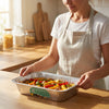 Aluminium Foil Roasting Trays with Lids for Oven and BBQ