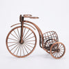 Retro Bicycle Wine Glass Holder and Fruit Basket Display Rack