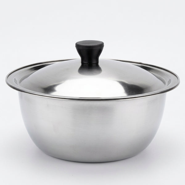 High-Quality Stainless Steel Soup Basin with Lid