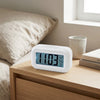 Smart Digital LCD Desk Clock with Temperature Display