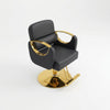 Gold Accent Hairdresser Salon Chair