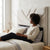 Unique Curved Fan-Panel Headboard for Organic Bedrooms