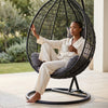 Grey Garden Outdoor Hanging Chair