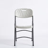 Foldable Plastic Outdoor Chair with Metal Frame