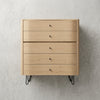5-Drawer Wooden Chest of Drawers