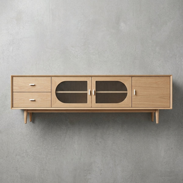 Stylish Modern Wooden TV Stand for Organized Entertainment