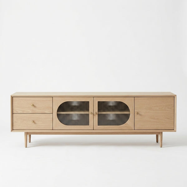 Stylish Modern Wooden TV Stand for Organized Entertainment