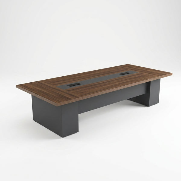 Modern Conference Table with Cable Management