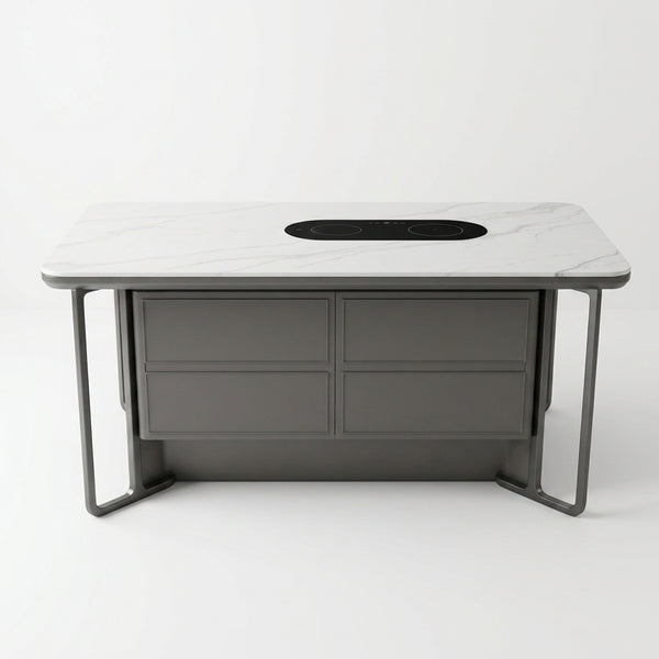 Multifunctional Marble Kitchen Island Table
