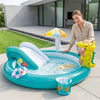 Crocodile Play Center Inflatable Spray Slide