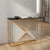 Nordic Golden Marble Console Table
