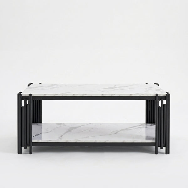 Modern Rectangular Glass Coffee Table