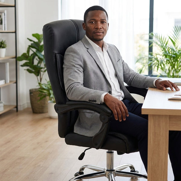 High-Back Reclining Boss Ergonomic Office Chair