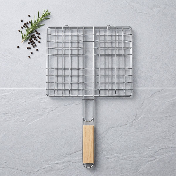 Small Stainless Steel Barbecue Grilling Basket